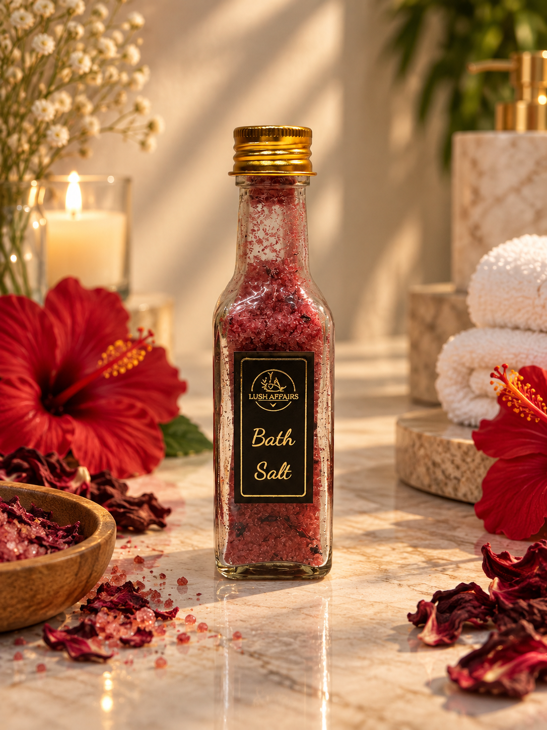 Hibiscus Bath Salt