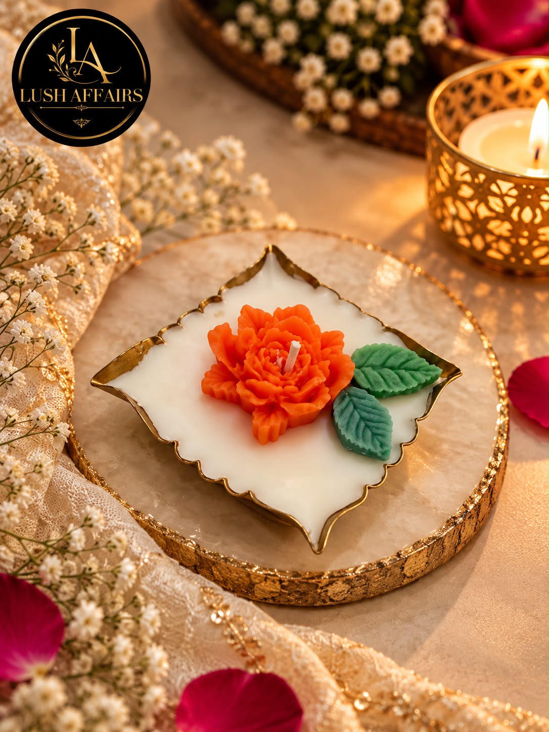 Orange Blossom Elegance Urli